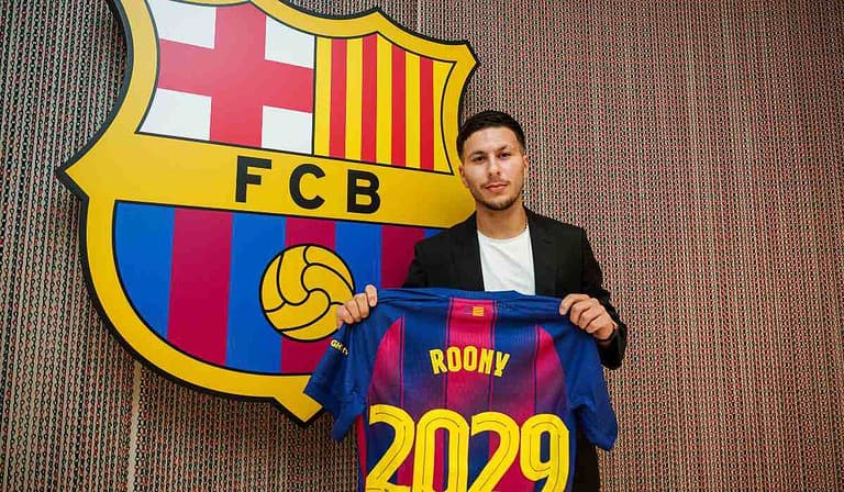 Roony Bardghji, nuevo fichaje del Barcelona