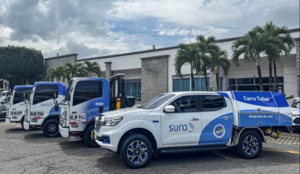 Seguros Sura y Renting Colombia