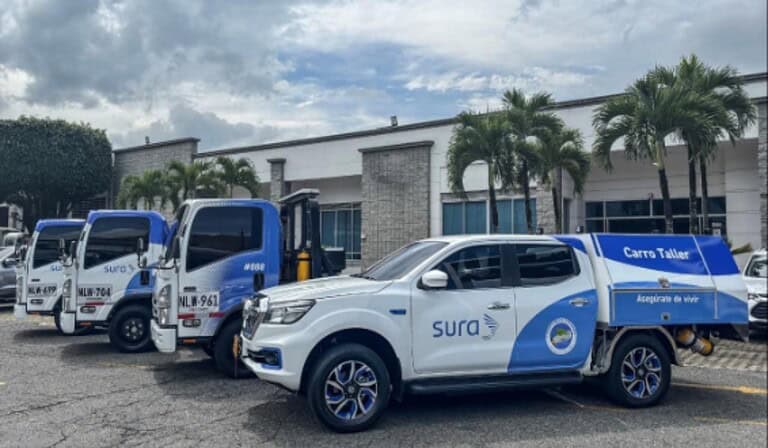 Seguros Sura y Renting Colombia