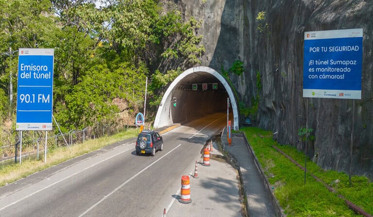 Túnel Sumapaz en vía Bogotá – Girardot