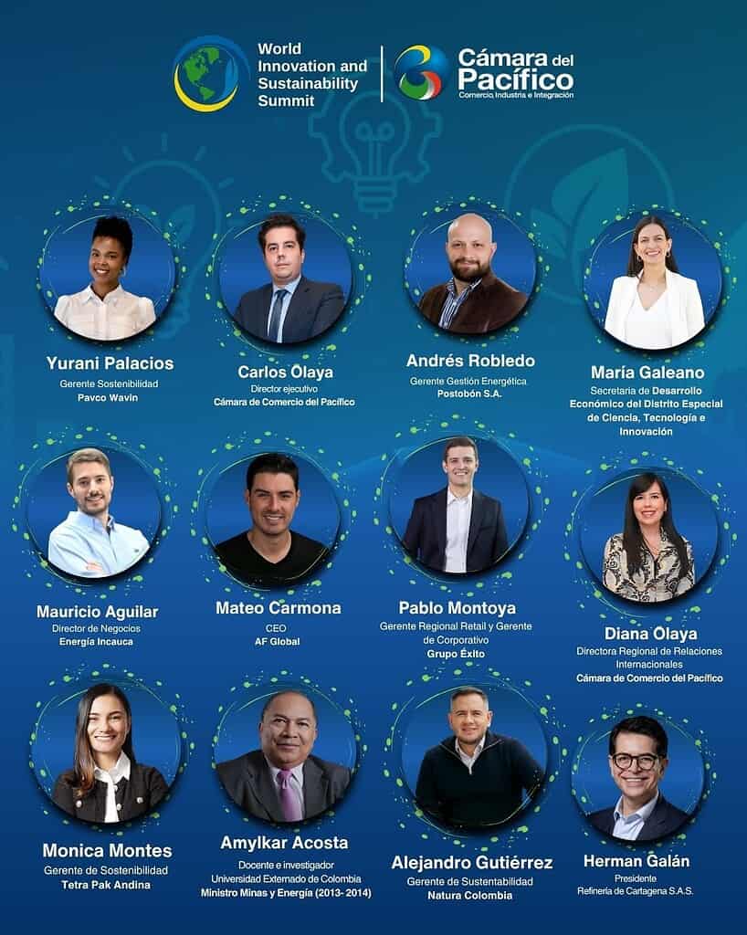 Voceros evento Cámara del Pacifico  