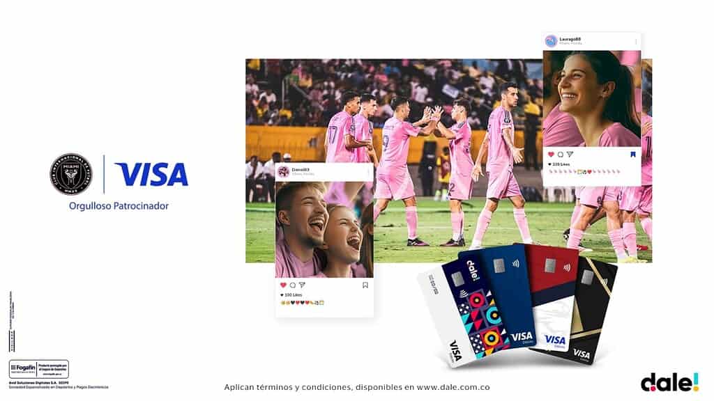 dale! y Visa invitarán a clientes al Inter Miami CF
