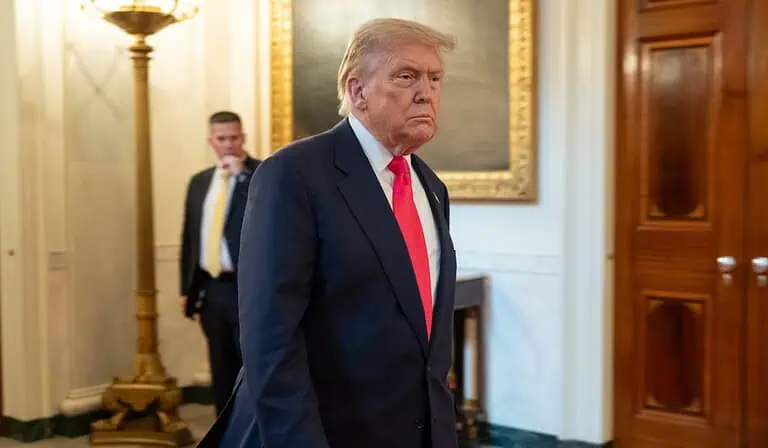 Donald Trump, presidente de EE. UU. Imagen: Flickr White House.