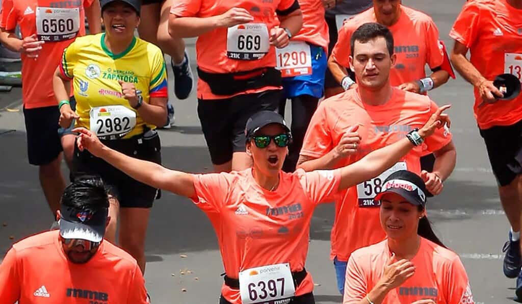 Media Maratón de Bogotá.