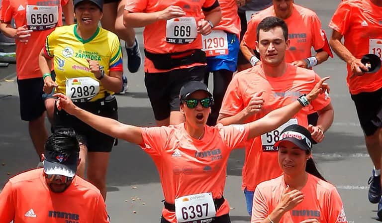 Media Maratón de Bogotá.