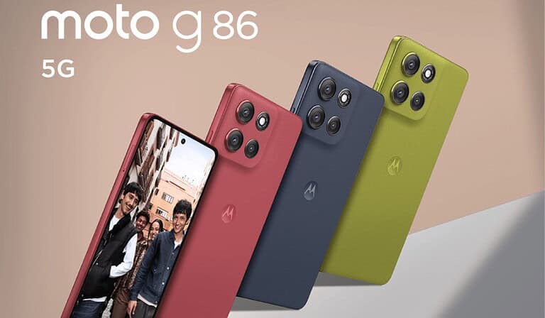 Motorola lanzó el moto g86 en Colombia.