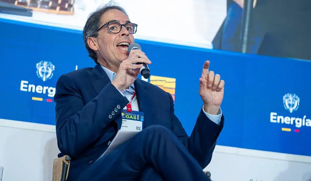 “Combinando gas offshore, onshore y no convencional, Colombia tiene toda la capacidad para ser autosuficiente”, presidente de Vanti Presidente de Vanti, Rodolfo Anaya. Imagen: Bolsa Mercantil Colombia.