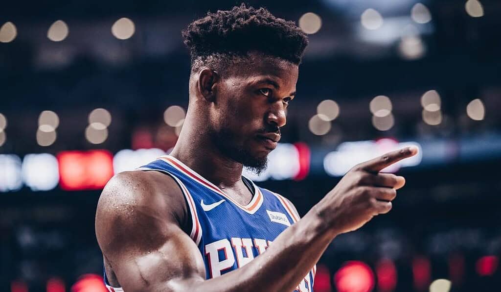 Jimmy Butler, jugador de los Golden State Warriors de la NBA.