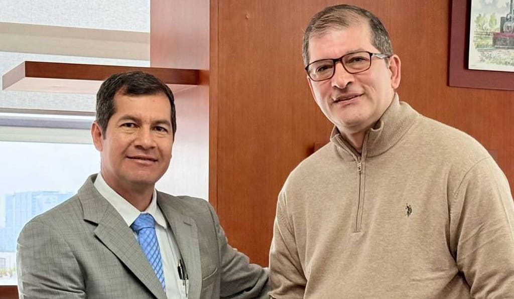 Ariel Lozano y Oscar Torres de la ANI
