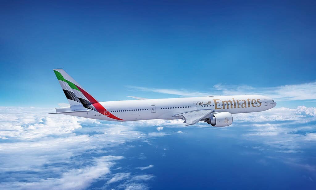 Boeing 777. Foto: cortesía Emirates. 