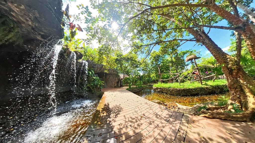 Cascada Bioparque Ukumarí. Foto: cortesía.