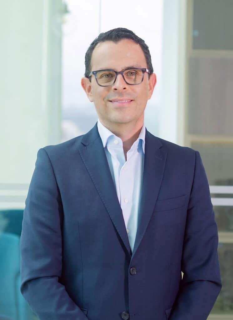 Carlos Andrés Echeverri Bustamante, vicepresidente de empresas de Banco de Occidente