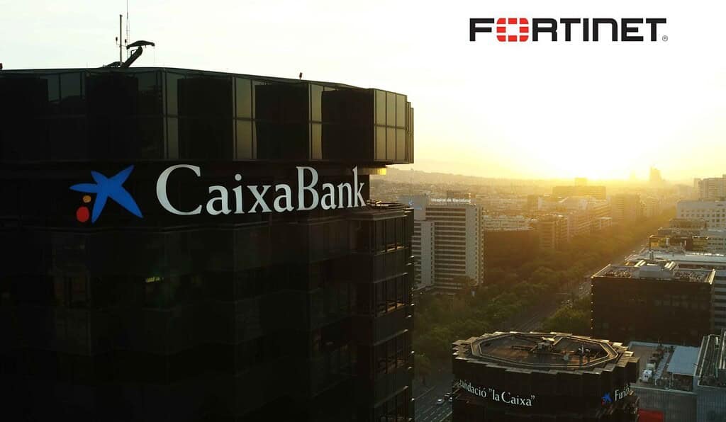 CaixaBank impulsa su expansión y mejora de servicios con SD-WAN segura de Fortinet