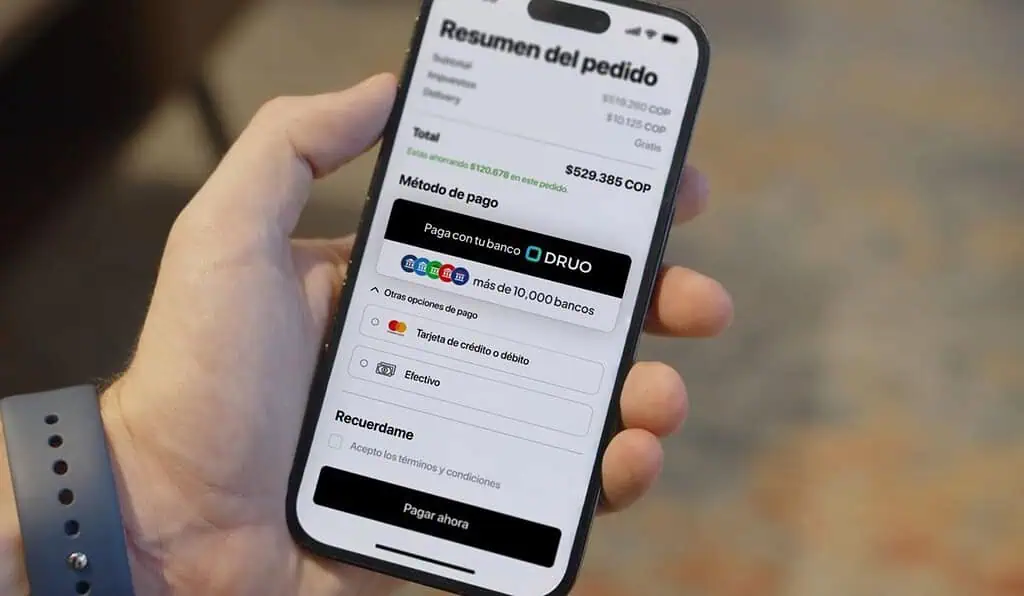 Fintech DRUO espera cerrar 2025 con $1 billón en pagos procesados y consolidar presencia internacional DRUO reveló sus metas para lo que queda de 2025. Foto: DRUO