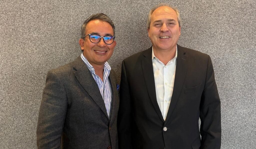 Diego Fernando Marín y Luis Fernando Jaramillo, de Heinsohn