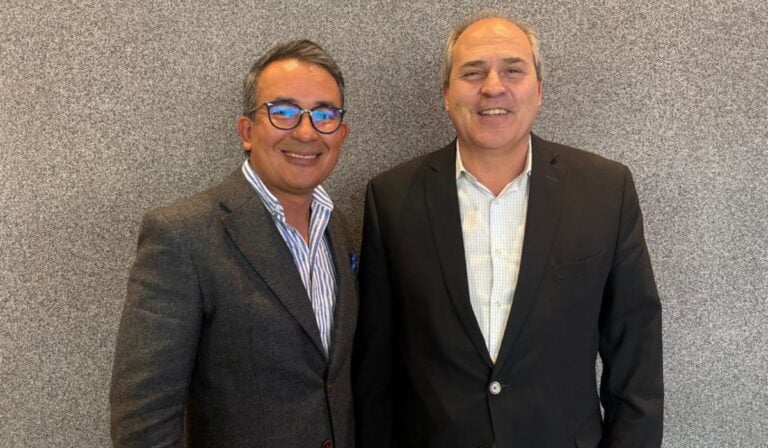 Diego Fernando Marín y Luis Fernando Jaramillo, de Heinsohn