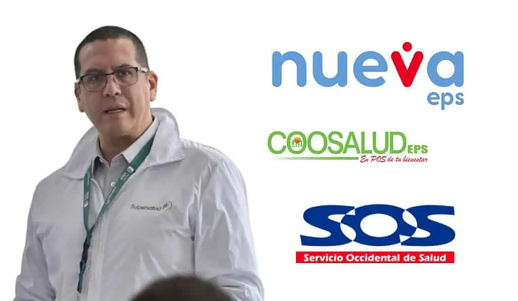 Supersalud renueva interventores en tres EPS clave: Nueva EPS, Coosalud y SOS EPS Intervenidas