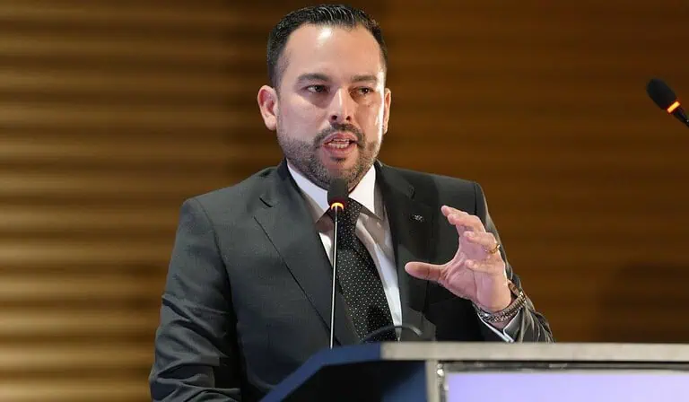 Ministro de Minas y Energía, Edwin Palma. Imagen: Presidencia