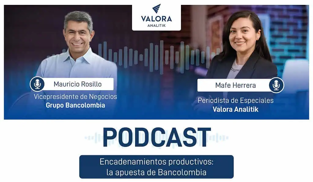 Podcast I Encadenamientos productivos: la apuesta de Bancolombia Encadenamientos productivos la apuesta de Bancolombia