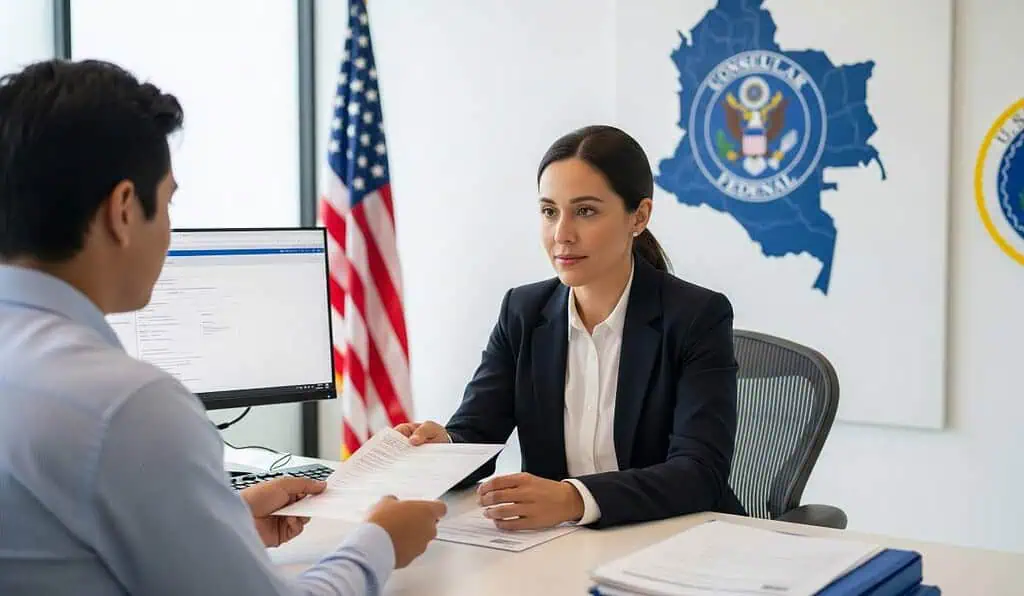 Visa para EE.UU. que pueden obtener colombianos: podrán llevar a la familia y da grandes beneficios Entrevista para la visa de Estados Unidos