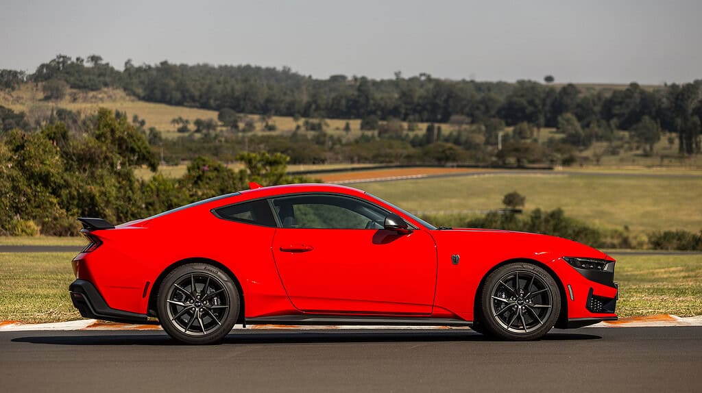 El nuevo Mustang estará disponible en tres colores. Foto: cortesía Ford.