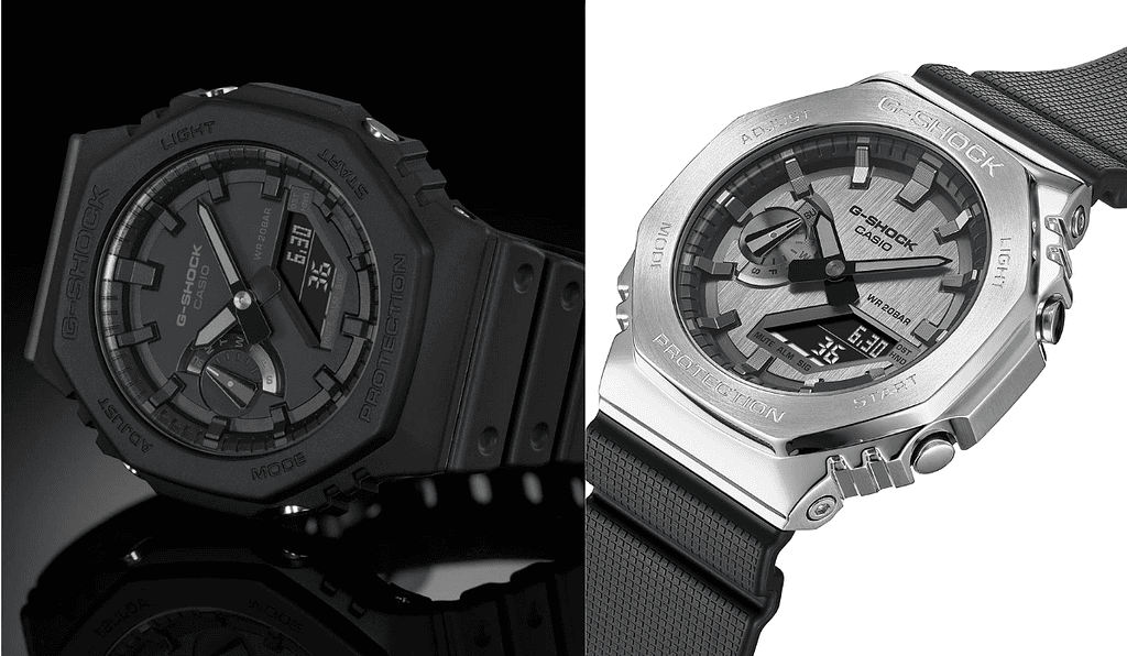 Relojes Casio G-SHOCK GA-2100 y GM-2100