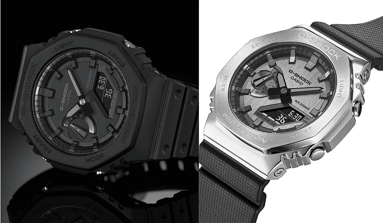 Relojes Casio G-SHOCK GA-2100 y GM-2100
