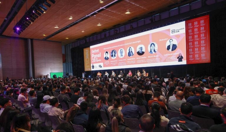 Con aliados como Platzi, Google y Endeavor, el GoFest 2025 busca consolidar a Bogotá como hub de emprendimiento en Latinoamérica. Foto: cortesía CCB.