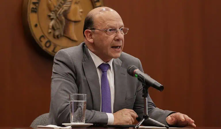 El ministro de Hacienda, Germán Ávila. Imagen: Banco de la República.