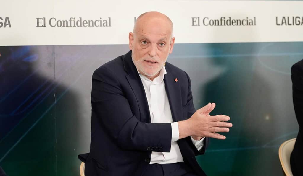 Javier Tebas, presidente de LaLiga