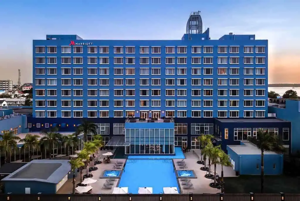 Los seis destinos de Latinoamérica ideales para negocios y ocio: hoteles para hospedarse Guyana Marriott Hotel Georgetown. Foto: tomada de la página oficial.