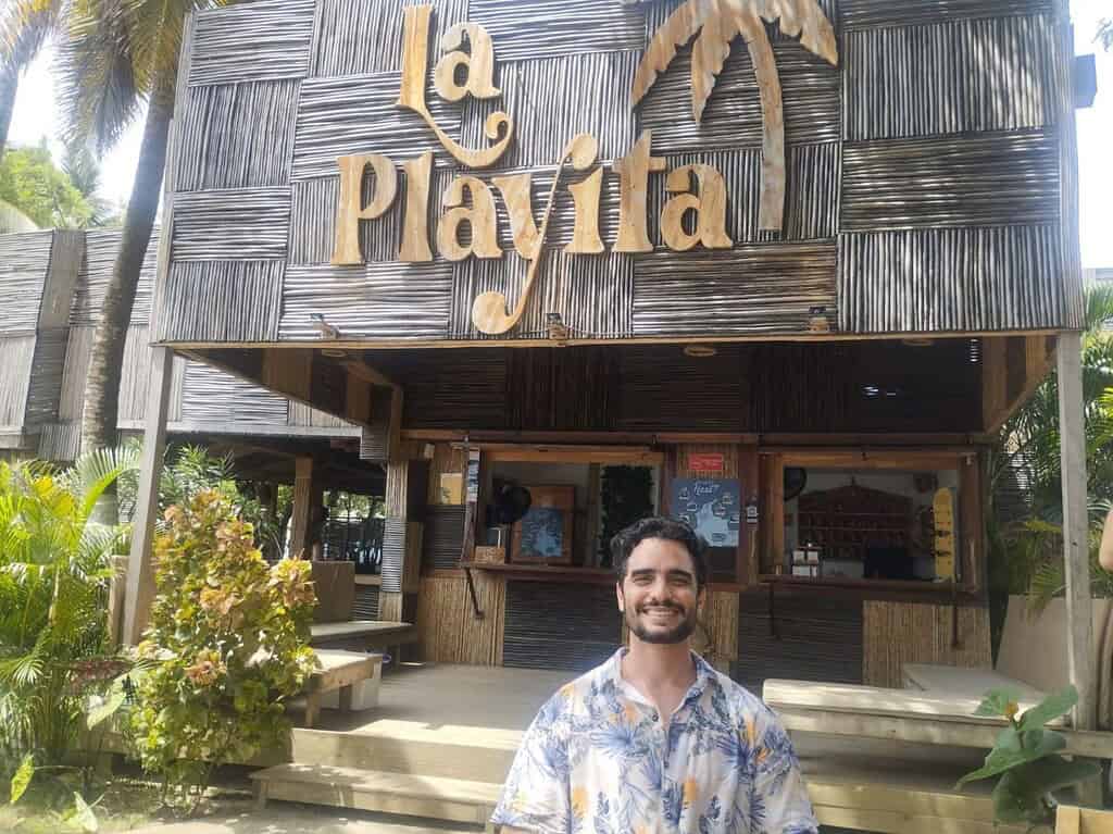 Hans F. Heins, gerente comercial de La Playita Isla Fuerte