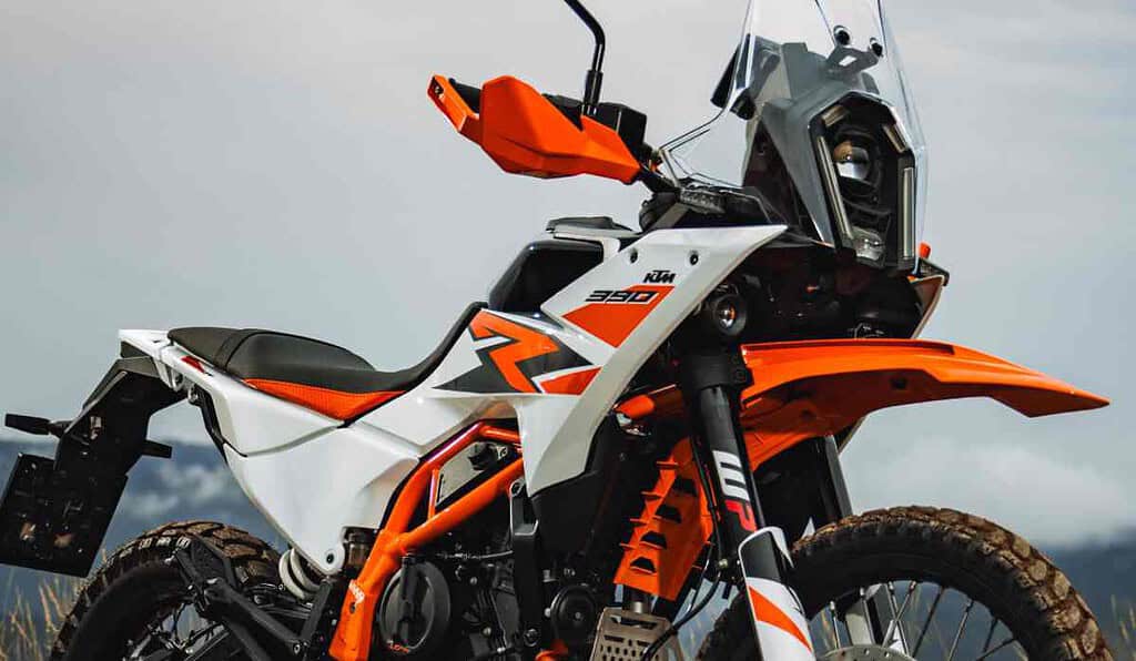 Implementos de seguridad en las nuevas motos de KTM