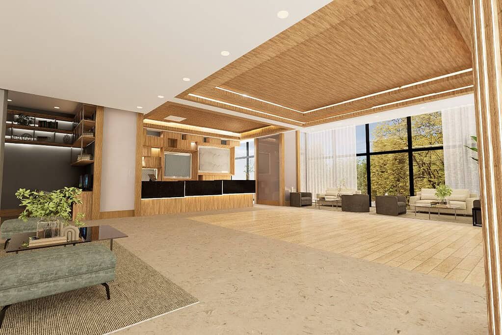 Lobby Wyndham Bogotá