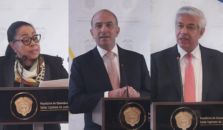 María Patricia Balanta Medina, Carlos Ernesto Camargo Assis y Jaime Humberto Tobar