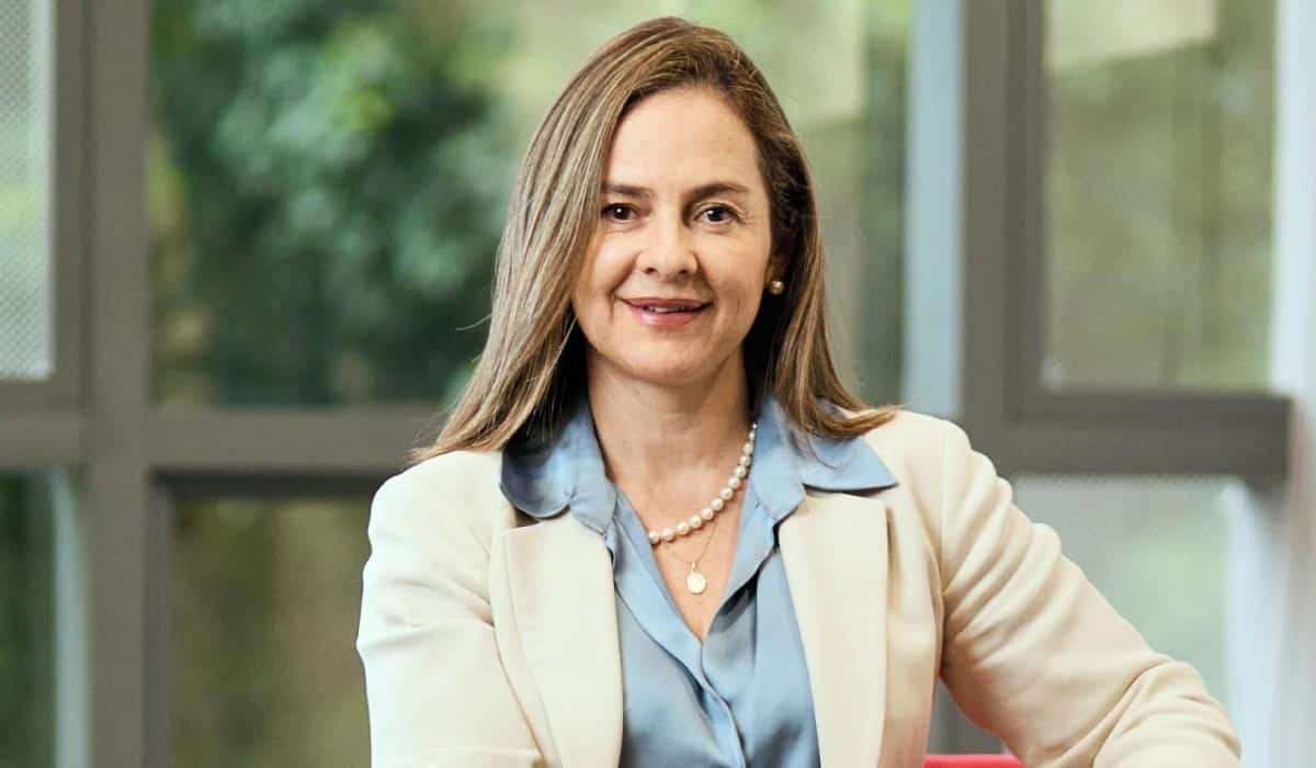 Martha Woodcock, presidenta del Banco Santander Colombia