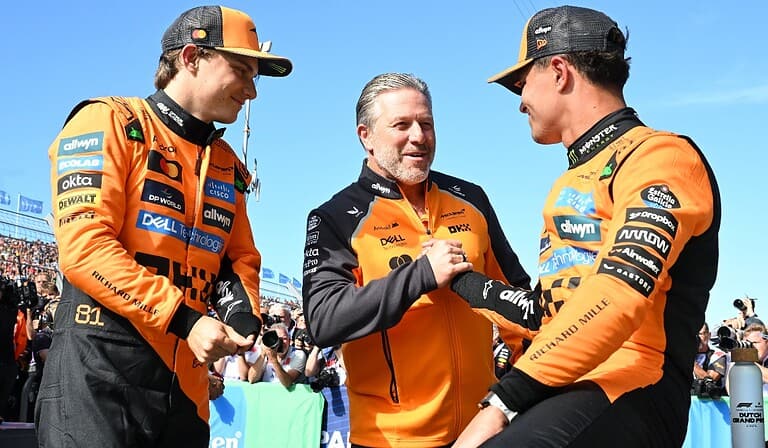 McLaren tendrá las dos primeras posiciones de salida en el Gran Premio de Países Bajos de la Fórmula 1 (1)
