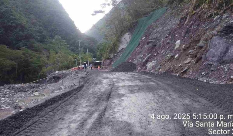 Paso en ruta alterna en Boyacá solo será para vehículos pequeños