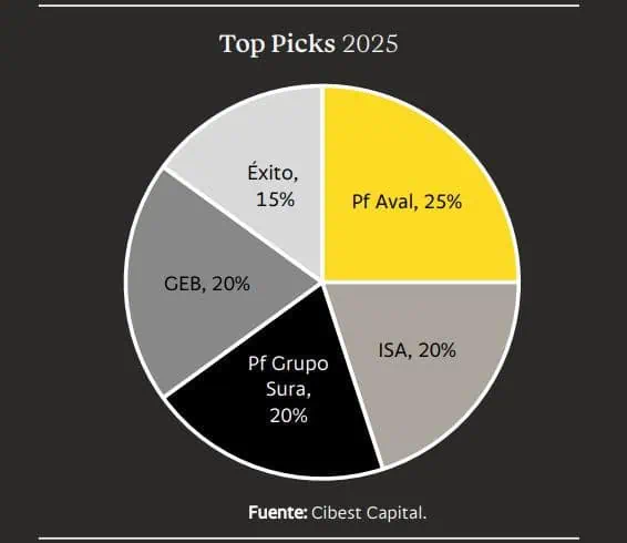 Cibest Capital actualizó sus acciones recomendadas en la Bolsa de Colombia: hubo cambios en sus “Top Picks” Cibest Capital actualizó sus acciones recomendadas en la Bolsa de Colombia: hubo cambios en sus “Top Picks”