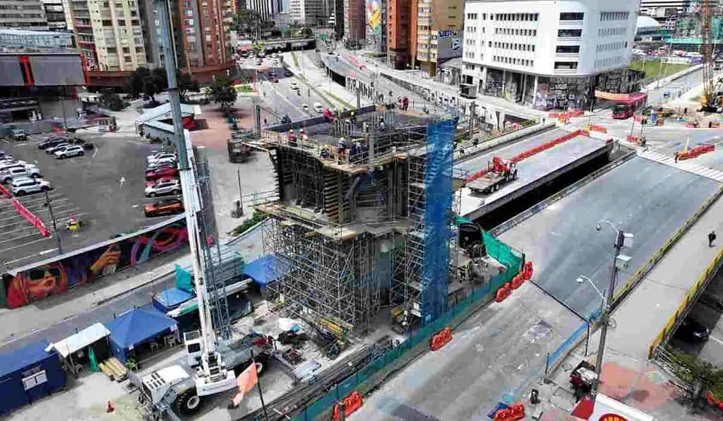Megaobra clave del Metro de Bogotá tiene importante avance: Definen fecha de entrega Puente de la calle 26 con Caracas