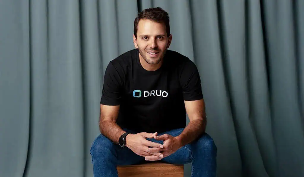 Fintech Druo triplicó el número de sus transacciones entre enero y junio y alista llegada a Brasil, Chile y Europa Simón Pinilla cofundador de DRUO. Foto: DRUO