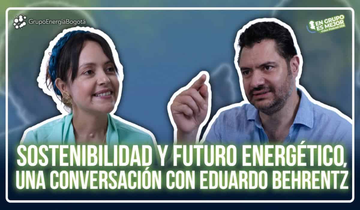 Sostenibilidad y futuro energético, una conversación con Eduardo Behrentz