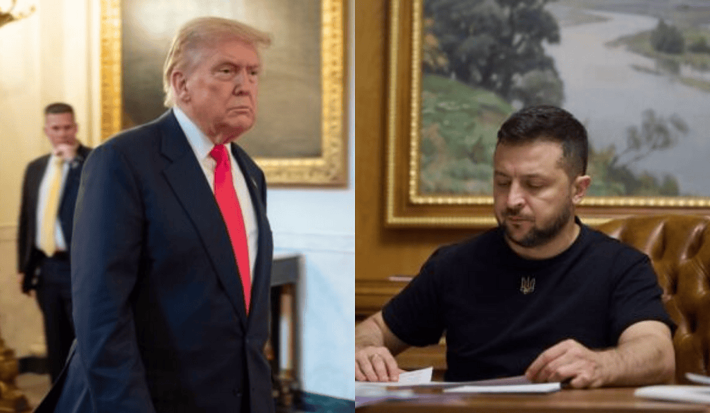 Trump y Zelenski