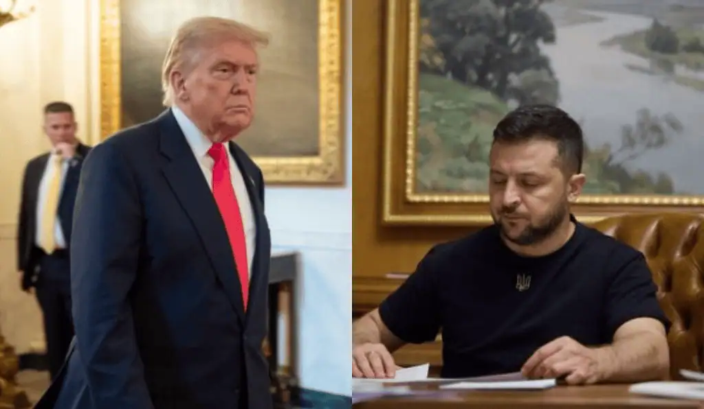 Trump y Zelenski se reúnen en la Casa Blanca para lograr acuerdo sobre guerra entre Rusia y Ucrania; asisten líderes europeos Trump y Zelenski