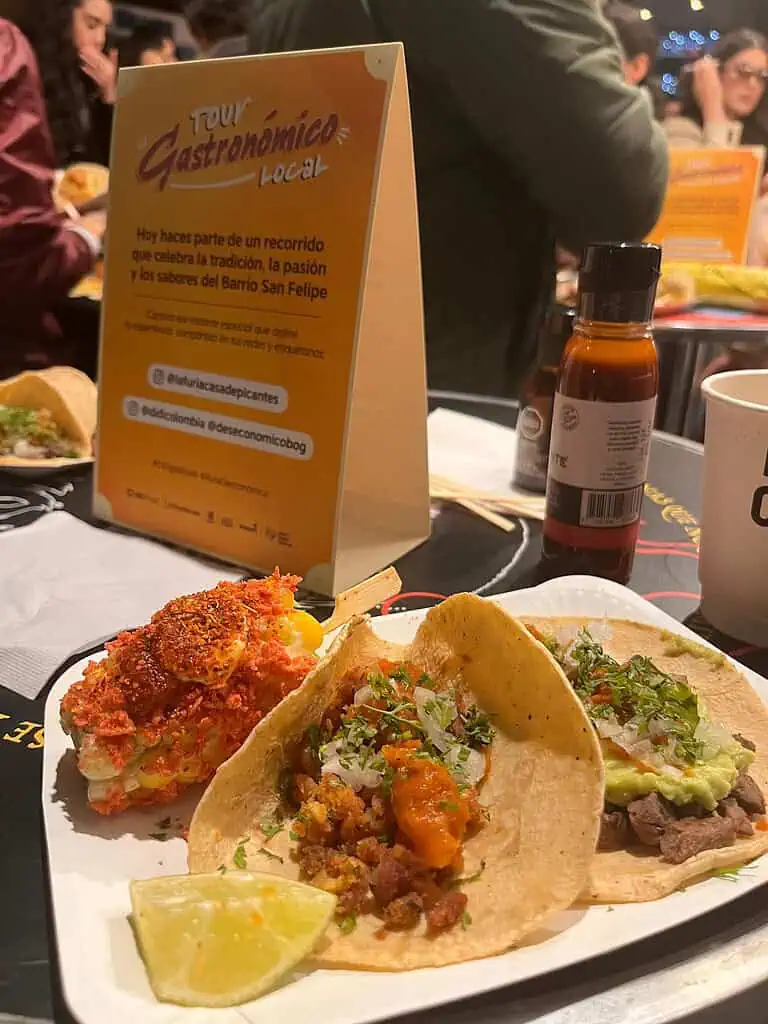 De zona industrial a polo gastronómico: estos son los restaurantes imperdibles en San Felipe, Bogotá Tacos La Furia - Casa de Picantes. Foto: cortesía.