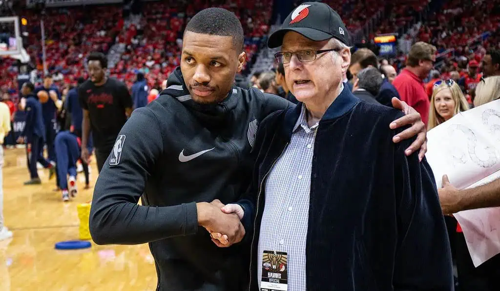 Otro récord en la NBA: Los Portland Trail Blazers valen más que el fútbol sudamericano en su totalidad Paul Allen