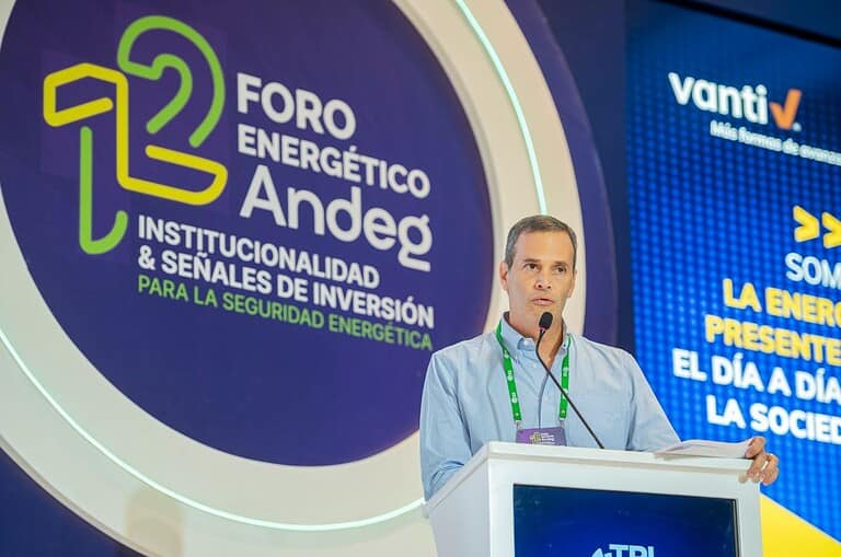 Andeg urge reglas claras, institucionalidad fuerte e inversión en gas natural para la transición energética