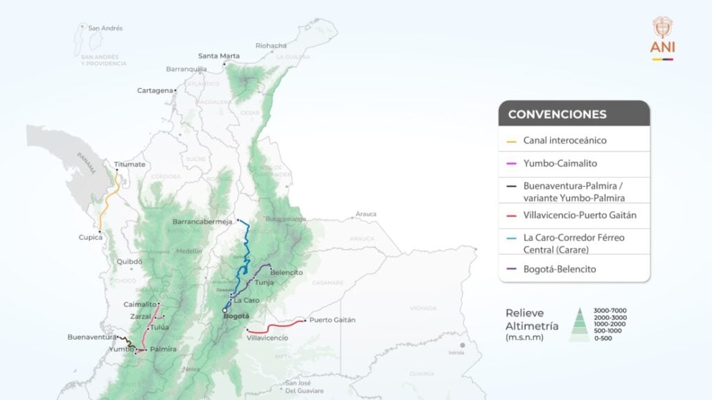 Gobierno Petro priorizó 6 proyectos férreos en Colombia: tendrán inversiones por más de $94 billones