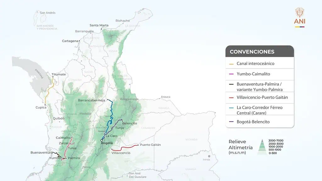 Gobierno Petro priorizó 6 proyectos férreos en Colombia: tendrán inversiones por más de $94 billones Gobierno Petro priorizó 6 proyectos férreos en Colombia: tendrán inversiones por más de $94 billones