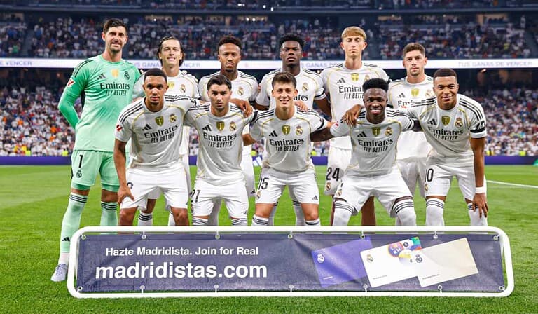 Real Madrid jugará en la Champions League contra un equipo con valor de mercado casi 100 veces menor